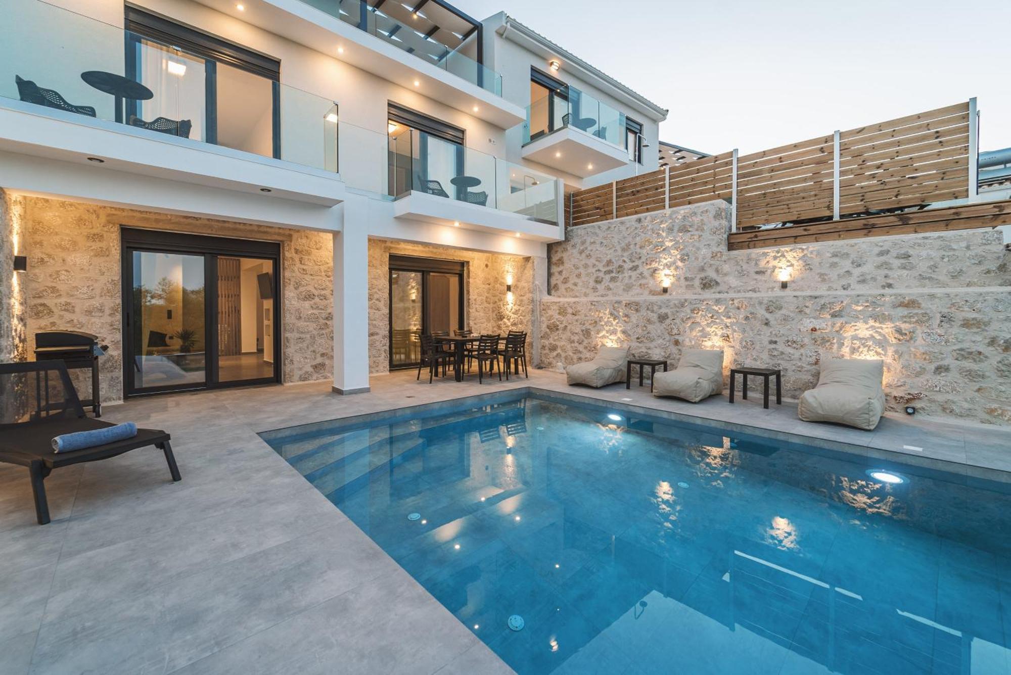 Nemesis Luxury Villas Apolpaina エクステリア 写真
